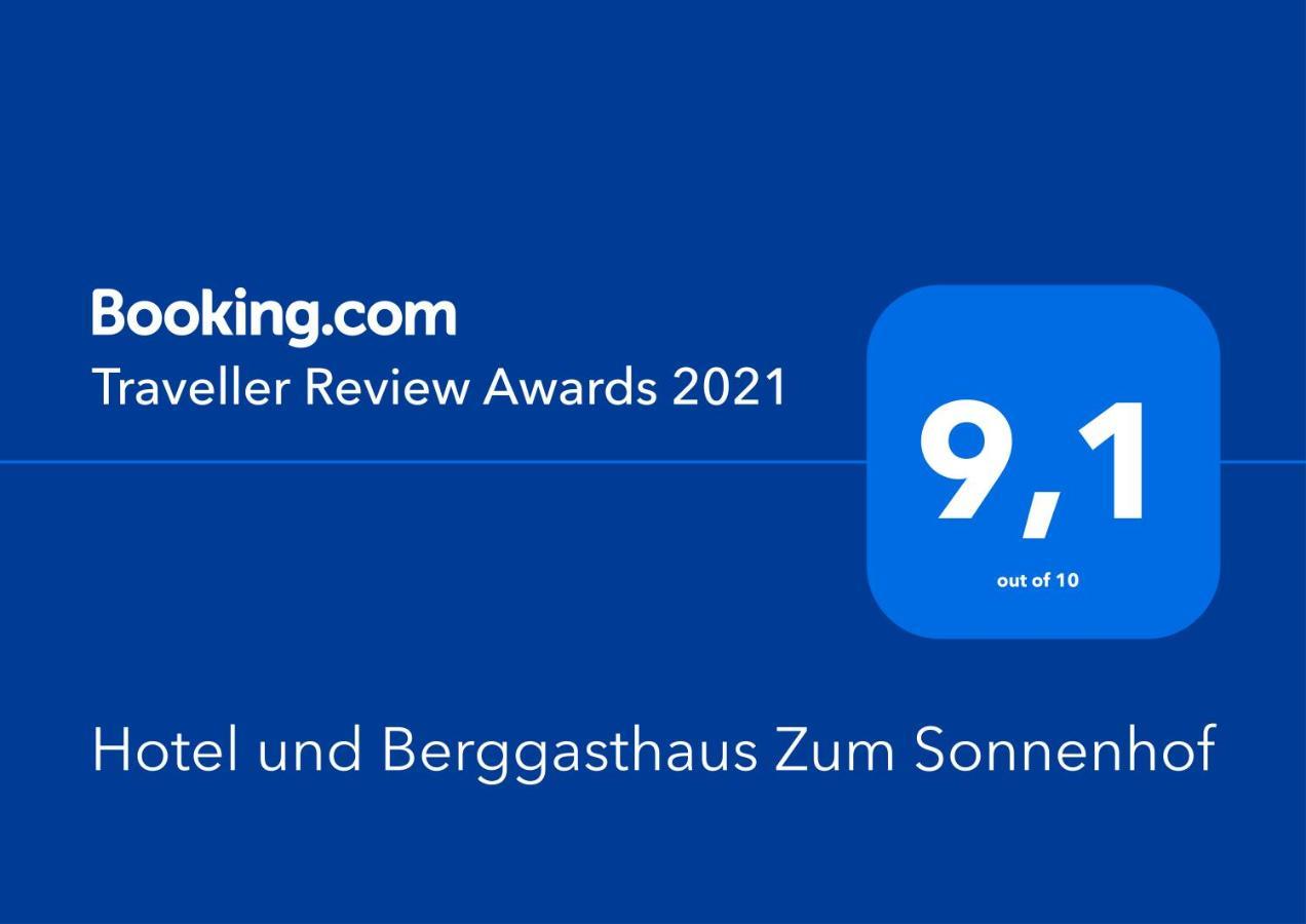 Hotel Und Berggasthof Zum Sonnenhof Sorge Zewnętrze zdjęcie